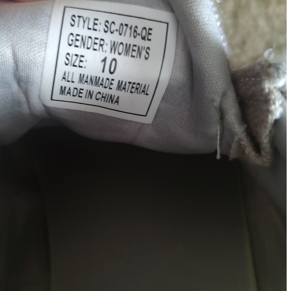 Natural Reflections Mens Tan Canvas Slip On Loafers SC-0716-QE Size 10 Womens